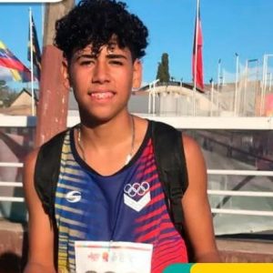 El tequense Héctor David Gómez clasificó para el Campeonato Sudamericano U18 de Atletismo