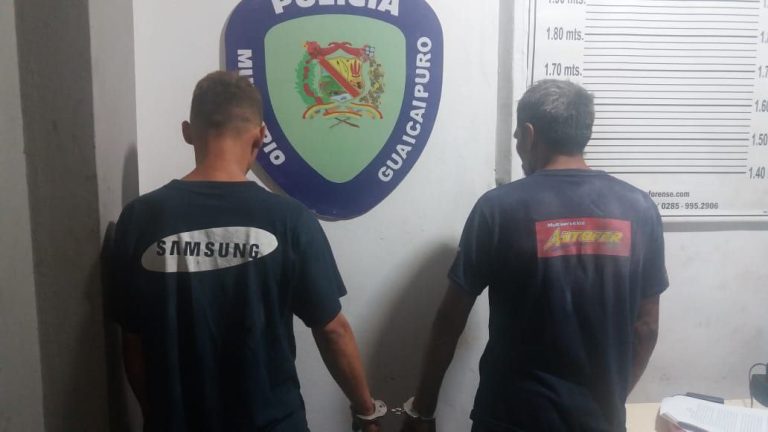 Poliguaicaipuro aprehendió a dos sujetos por presunta agresión sexual contra una mujer
