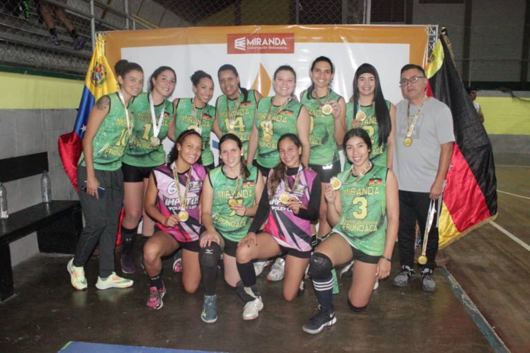 Guaicaipuro se llevó el oro en voleibol en los Juegos Deportivos de Gobiernos Comunitarios Miranda 2022
