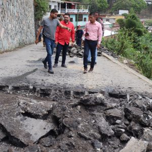 Alcaldía de Guaicaipuro inició trabajos de rehabilitación en el callejón Ricaurte de Los Teques