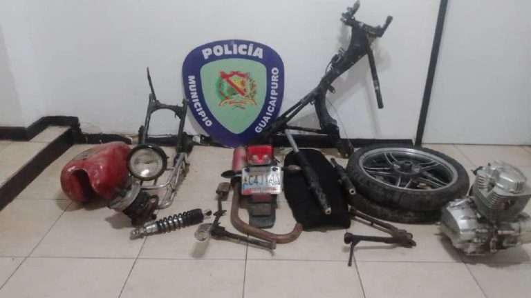 Poliguaicaipuro detuvo a dos robamotos en Santa Eulalia