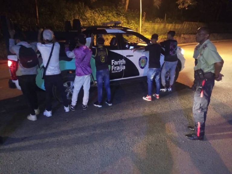 Poliguaicaipuro verificó más de 400 ciudadanos durante el fin de semana