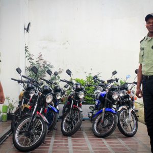 Poliguicaipuro retuvo 11 motos en Laguneta de la Montaña