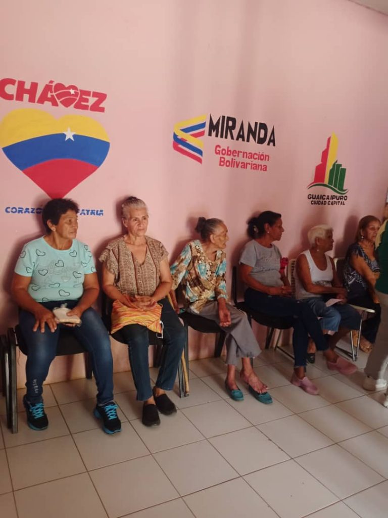Guaicaipuro la salud del adulto mayor es prioridad