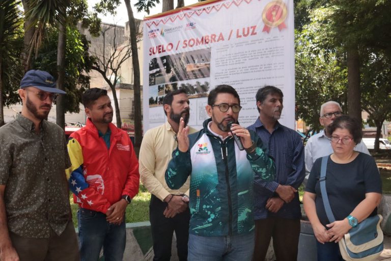 Inician trabajos en la plaza Guaicaipuro de Los Teques