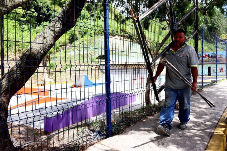 Parque extremo Cacique Conopoima con 95% de avance
