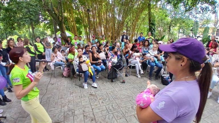 «Recorrido por la lactancia materna» atendió a mas de 80 mujeres Guaicaipureñas.