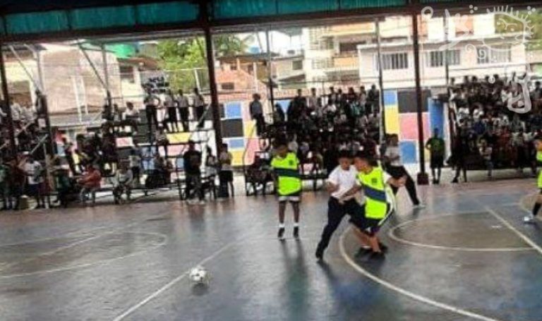Mas de 600 estudiantes participaron en la copa cof de San Pedro.