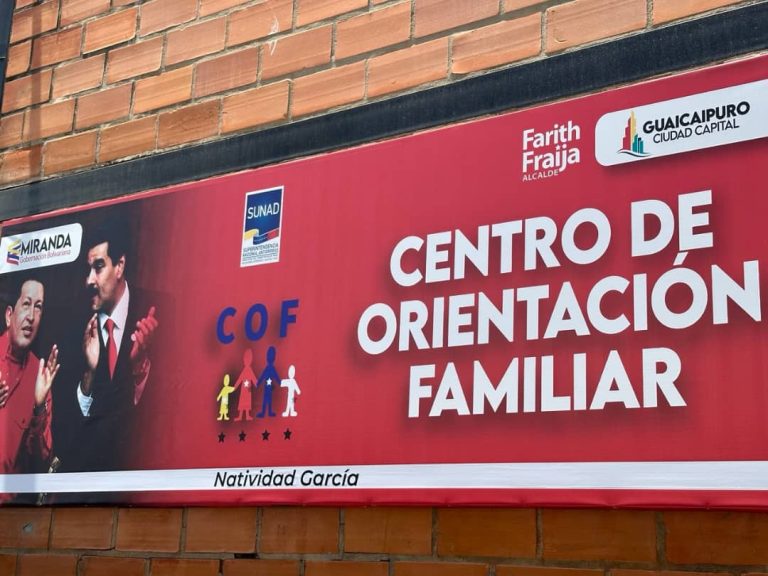 Inauguran el 8vo Centro de Orientación Familiar en Guaicaipuro