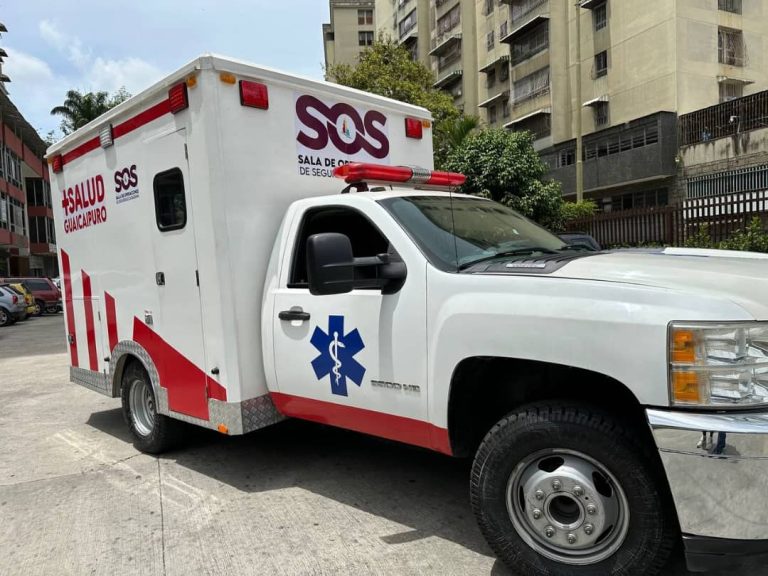 Atención de +Salud Guaicaipuro se fortalece con nueva ambulancia