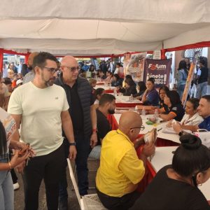 Más de nueve mil personas asistieron a la Feria de Empleo en Guaicaipuro