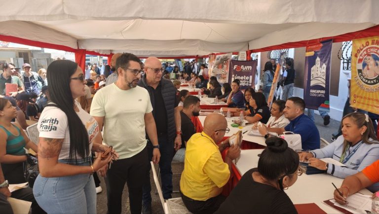 Más de nueve mil personas asistieron a la Feria de Empleo en Guaicaipuro