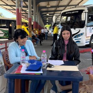 Inician despliegue en Terminal Los Lagos para tramitar permisos de viaje