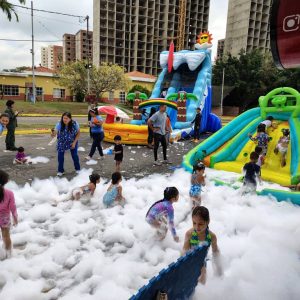El parque "Los Coquitos" se convierte en un paraíso acuático en estos Carnavales 2026