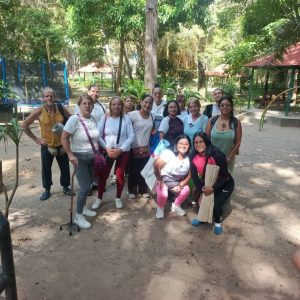 La paz se apoderó de Los Coquitos con una meditación de sanación