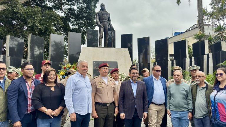 Guaicaipuro conmemora 276 años del natalicio del Precursor de la Independencia