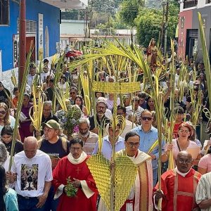 San Pedro de los Altos conmemoró Domingo de Ramos con Palmeros de San Pedro