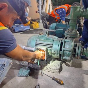 Reactivan sistema hidroneumático del Mercado Plaza 