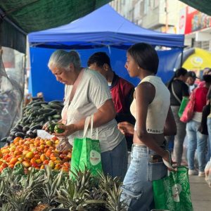 Mercados a Cielo Abierto distribuyen 10 toneladas de alimentos con precios accesibles