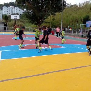 Entregan cancha renovada en los bloques 7 y 8 de El Paso