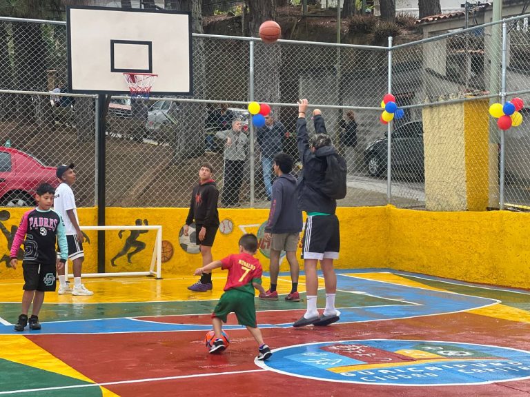 Villa Trinidad estrena su primer proyecto comunitario gracias a la consulta popular juvenil