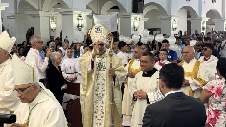 Alcaldía de Guaicaipuro acompaña primera misa del nuevo Obispo de Los Teques