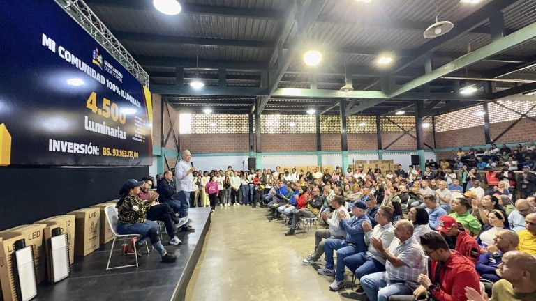 Mi Comunidad 100% Iluminada fortalece la seguridad y eleva la calidad de vida de los guaicaipureños