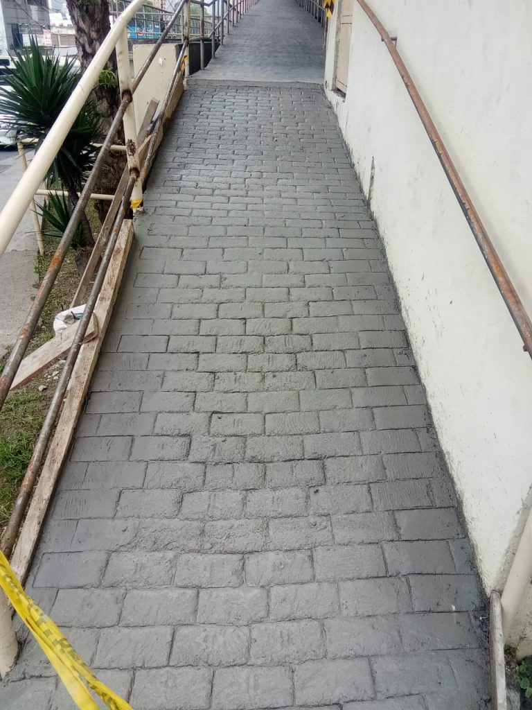 Culminan rampa de acceso en el Mercado Plaza de Los Teques