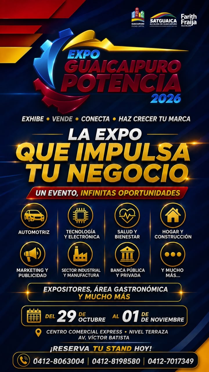 «Expo Guaicaipuro Potencia 2026» prepara su quinta edición