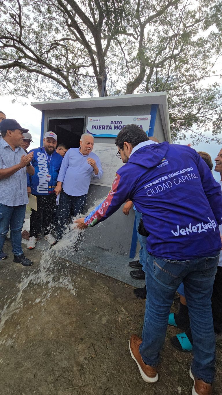 Más de 5 mil familias guaicaipureñas beneficiadas con inauguración del Pozo Puerta Morocha