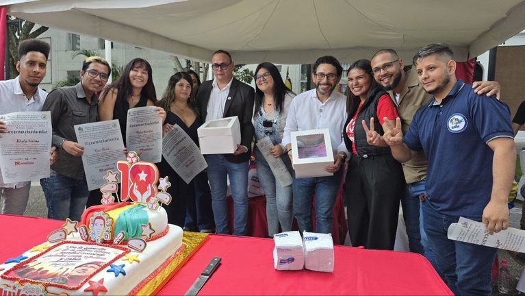 Entregan reconocimientos a la JPSUV en su 18° aniversario en Guaicaipuro