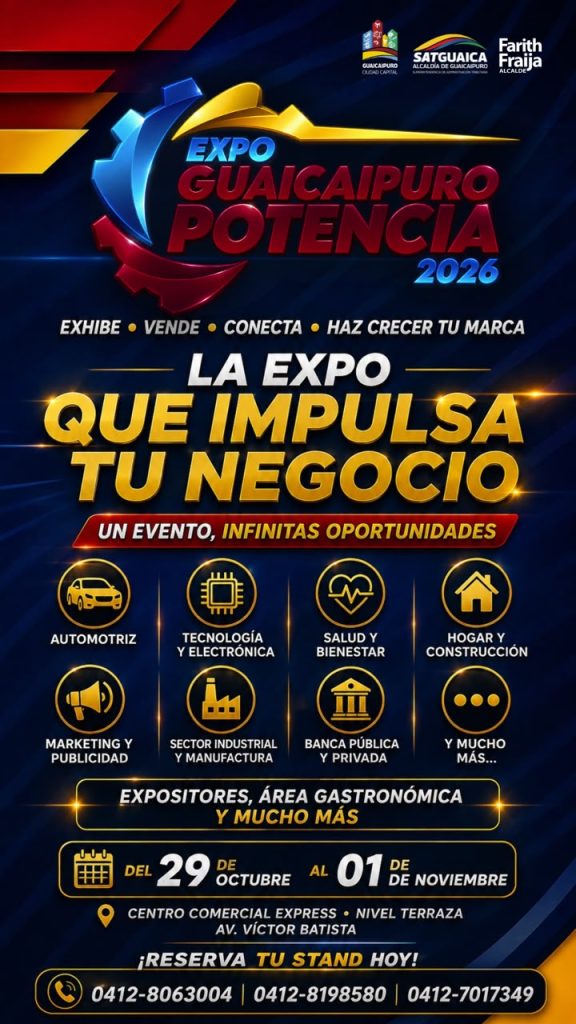 Expo Guaicaipuro Potencia 2026 se activa como centro de acopio para los damnificados